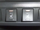 運転席・助手席あたたかシートヒーター付です☆冬場はヒーターの為のエンジン始動を抑えられるので低燃費につながります☆