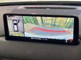 【360&deg;ビューモニター】専用のカメラにより、上から見下ろしたような視点で360度クルマの周囲を確認することができます☆死角部分も確認しやすく、狭い場所での切り返しや駐車もスムーズに行えます。