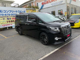 ワンオーナー走行2万5000キロ程度良好アルパインビックX11インチ付きレザー調シートカバー20インチアルミドラレコ程度の良いアルファードお探しの方是非!