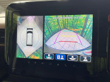 【全方位モニター用カメラ】専用のカメラにより、上から見下ろしたような視点で360度クルマの周囲を確認することができます☆死角部分も確認しやすく、狭い場所での切り返しや駐車もスムーズに行えます。