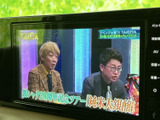 テレビ番組を画面いっぱいに表示でき、停車中のひとときに映像を楽しめます。画面上の内容も見やすく、休憩時間などに車内で過ごす時間を充実させてくれる便利な装備です。