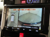 パノラミックビューモニターを装備しております。