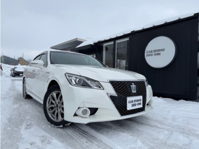 クラウンアスリート ハイブリッド 2.5 S Four 4WD 純正フルセグナビ バックカメラ