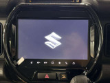 9インチスズキ純正メーカーオプションナビで画面がとても見やすくなっております