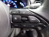 ステアリングスイッチ右側 車間距離切替スイッチ、LTAスイッチ、クルーズコントロールスイッチ、オーディオスイッチ。 前方から目を離すことなく操作できます!