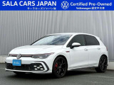 Golf GTI(オリックスホワイト)アダプティブシャシーコントロールDCC+19インチアルミホイール装着車両