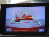 バックガイドモニターを装備しています、車庫入れもラクラクです。