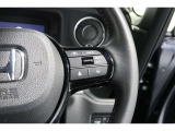 Hondaセンシングの機能のひとつ、アダプティブクルーズコントロール付!アクセルから足を離しても設定したスピードと前車との車間を保ち走行してくれます!車線維持もアシスト☆高速道路で疲労軽減ですね☆