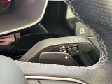アダプティブクルーズコントロールは、こちらのレバーで操作します。前方車両との間隔を自動的に調整してドライブの疲労を軽減します