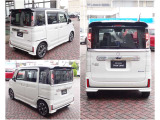 後側から車両全体と外装状態を確認できます。