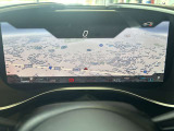 スピードメーターにもナビゲーション表示が出来ます。