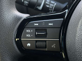 【ステアリングスイッチ】運転中、前方から目線をそらすことなく、オーディオ等の操作が可能な便利機能!安心&快適なドライブを演出してくれます♪