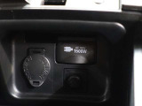 非常時やキャンプなどに役立つAC100Vコンセント付きです(^^♪