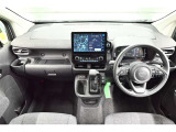 見通しのよいすっきりとした視界で、運転もしやすいです。