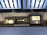 もちろん車載工具も完備です。