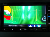 バックカメラの画像です。ガイドラインがスムースな車庫入れをサポートいたします。車庫入れの安心感がアップしますね。