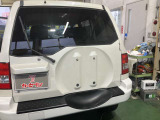 現状販売、保証無 現車確認をお願い致します。リフトアップ車/スペアタイヤ無/社外ハンドル