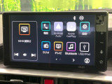 【純正9インチディスプレイオーディオ】お手持ちのスマートフォンとの連携で、ナビや音楽再生など各種アプリを使用可能。スマホに近い感覚でお使いいただけます♪