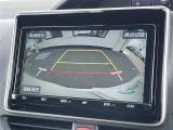 【 バックカメラ 】駐車が苦手な方でも映像で後方の安全確認もしっかり♪見えない死角の部分や距離感などモニター確認することが可能です!//