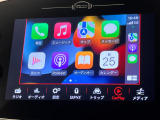 ●Apple Car Play:スマホとの有線接続で、ナビ・オーディオ再生などスマホのアプリ機能が画面でも使える便利機能です!