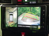 【パノラミックビューモニター】専用のカメラにより、上から見下ろしたような視点で360度クルマの周囲を確認することができます☆死角部分も確認しやすく、狭い場所での切り返しや駐車もスムーズに行えます。
