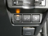 非常時やキャンプなどに役立つAC100Vコンセント付きです。