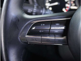 【ステアリングスイッチ】運転中、前方から目線をそらすことなく、オーディオ等の操作が可能な便利機能。安心&快適ドライブにはマストな装備。