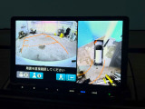 マルチビューカメラのお写真です。駐車が苦手な方でも楽に駐車が行えますね♪