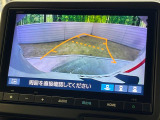 【バックカメラ】駐車時に後方がリアルタイム映像で確認できます。大型商業施設や立体駐車場での駐車時や、夜間のバック時に大活躍!運転スキルに関わらず、今や必須となった装備のひとつです!