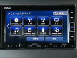 純正ナビです。AM/FM、CDはもちろんBluetoothでお好きな音楽お楽しみいただけます。