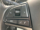 オーディオの音量やチャンネル操作ができるスイッチが、ハンドルに付いています。運転中でも、操作が行えて非常に安全・便利です!