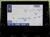 純正ナビを装備。タッチパネル式で使いやすく、お出かけもラクラクです。