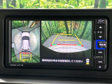 【パノラミックビューモニター】専用のカメラにより、上から見下ろしたような視点で360度クルマの周囲を確認することができます☆死角部分も確認しやすく、狭い場所での切り返しや駐車もスムーズに行えます。