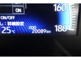 撮影時の走行距離は約2万kmです。安心のロングラン保証付きです。