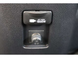 便利な家庭用電源(100Vコンセント)も装備しています。