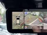 アラウンドビューモニターは4方のカメラで真上から車を見たようにモニターで確認ができる日産の自慢の装備です。是非実際の車で体感してみてください。