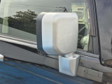 大型ミラーなので角度を変えることなく、後ろ・地面が見えて運転楽々です!