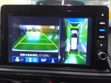 マルチビューカメラシステム。前後左右にカメラがついているのでとっても安心ですね。
