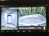 【パノラマモニター】専用のカメラにより、上から見下ろしたような視点で360度クルマの周囲を確認することができます☆死角部分も確認しやすく、狭い場所での切り返しや駐車もスムーズに行えます。