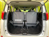 普段のお買い物や通勤、送迎等に十分な荷室スペースを確保しております。セカンドシートを倒すと、大きな荷物の積載も可能です♪