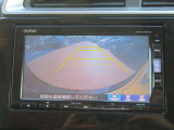 バックカメラの映像です!駐車の際も安心です!