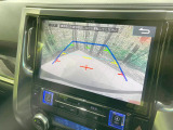 【バックカメラ】駐車時に後方がリアルタイム映像で確認できます。大型商業施設や立体駐車場での駐車時や、夜間のバック時に大活躍!運転スキルに関わらず、今や必須となった装備のひとつです!