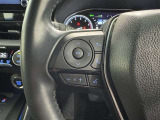 ステアリングスイッチ装備!運転しながら手元でオーディオの操作などができます。
