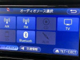 Bluetooth(ブルートゥース)接続機能付き。 スマートホンなどからお気に入りの音楽をワイヤレス再生できます。 ドライブがさらに楽しくなりますね♪