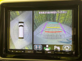 【全方位モニター用カメラ】専用のカメラにより、上から見下ろしたような視点で360度クルマの周囲を確認することができます☆死角部分も確認しやすく、狭い場所での切り返しや駐車もスムーズに行えます。