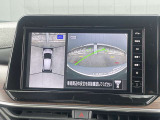 アラウンドビューモニター装備☆上から見たような画面で車庫入れも縦列駐車も安心です♪