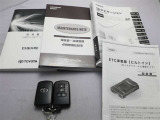 取説・メンテナンスノート・スマートキーの3点セットです。
