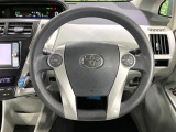 【ステアリングスイッチ】運転中、前方から目線をそらすことなく、オーディオ等の操作が可能な便利機能!安心&快適なドライブを演出してくれます♪