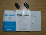 取扱説明書や保証書・整備手帳など、しっかり揃っております。