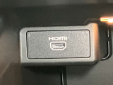 グローブボックス内にはHDMI端子を装備★専用ケーブルをつなげば動画を楽しめます★